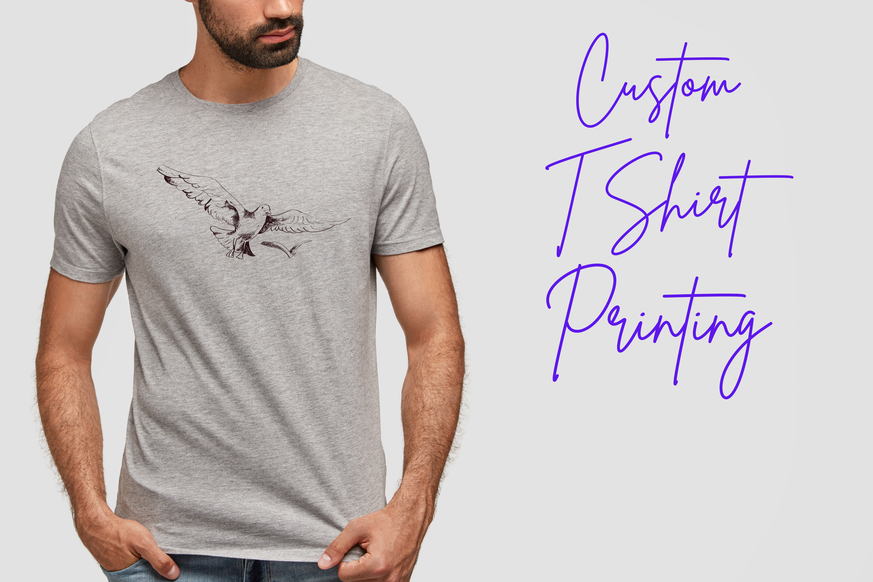 t shirt printing london